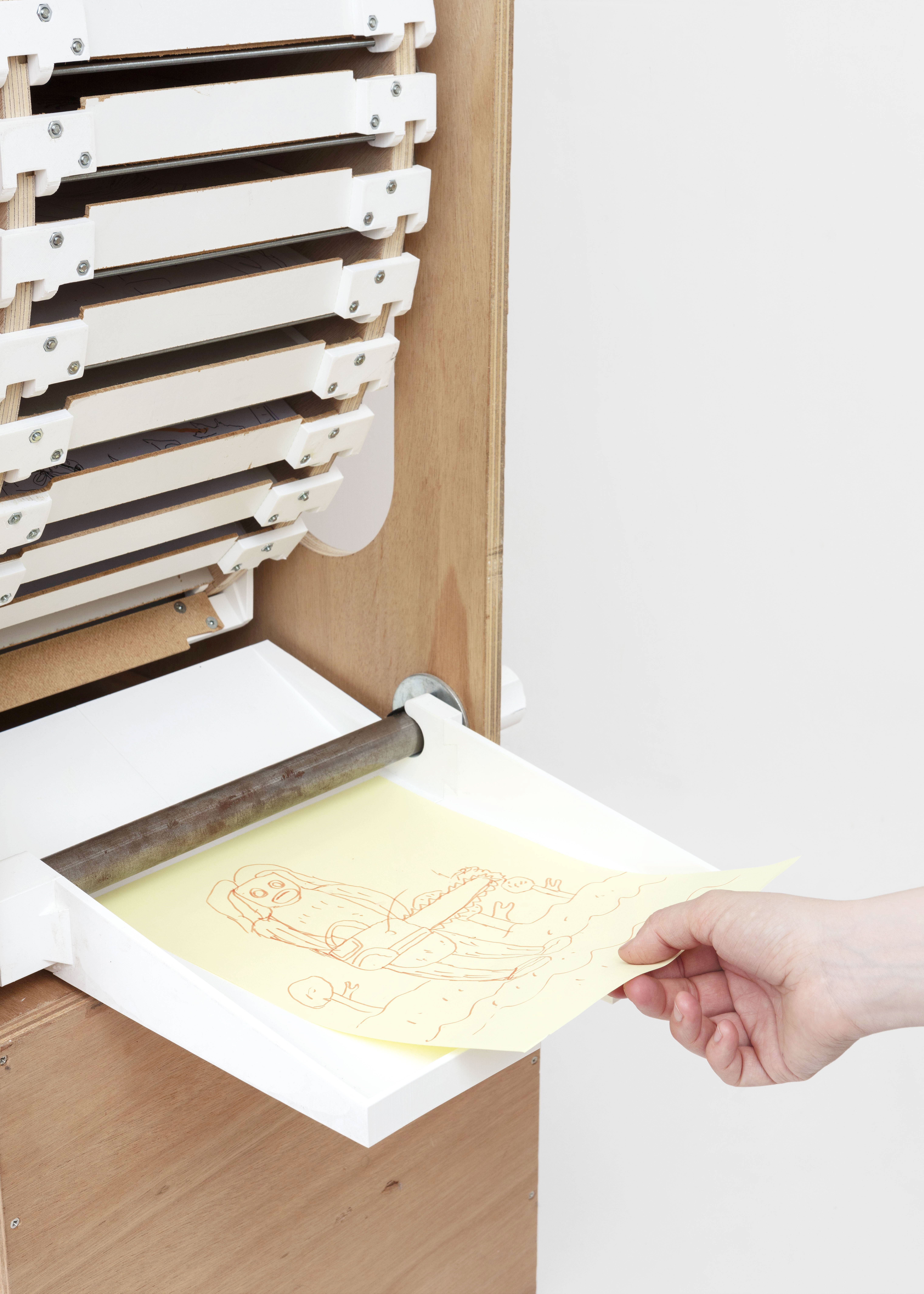 La Machine à échanger les dessins Gautier Aveline Louis Clais Marie Glaize